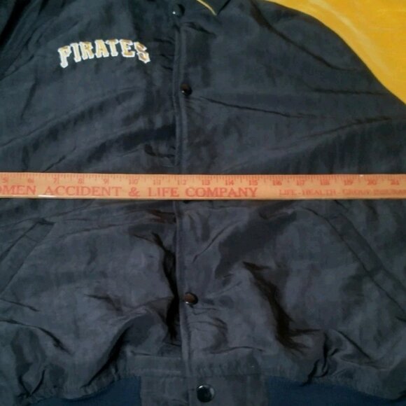 Vintage Pittsburgh Pirates Starter Jacket Large 1994 MLB All Star Game Baseball - Picture 5 of 16
